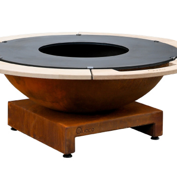 Piatto Basso Medium corton jeklo
