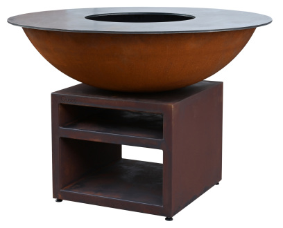 Quoco-Piatto-Extra-large-corten-žari-na-les-in-oglje-kurišča-naterassi