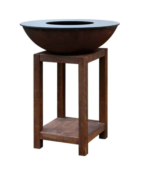 Piatto Montabile Medium corten jeklo 