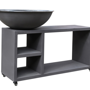 Piatto Tavolo Medium antracit